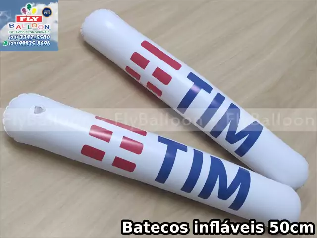 bastão inflável promocional tim