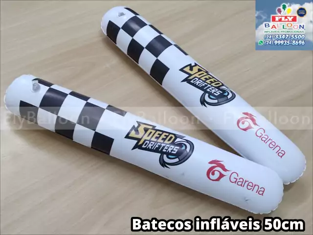 batecos infláveis personalizados garena speed drifters