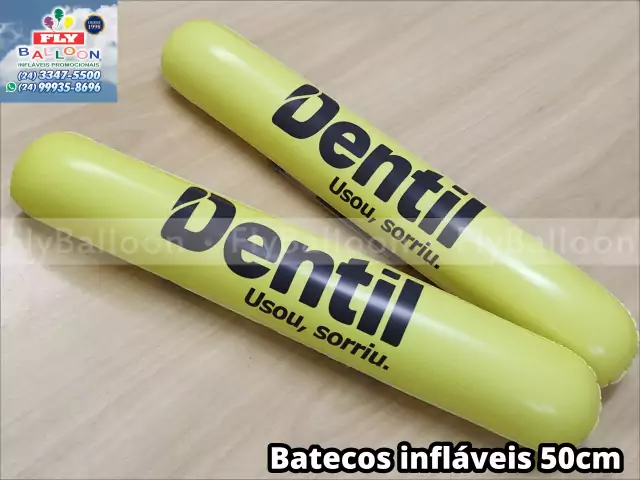 batecos infláveis promocionais dentil